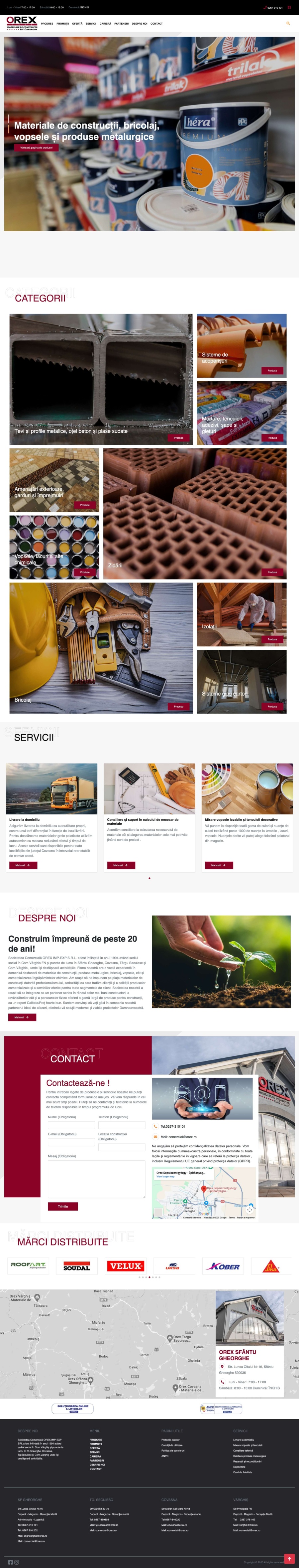 Orex - E-kereskedelmi oldal optimalizált ajánlatkérési folyamattal